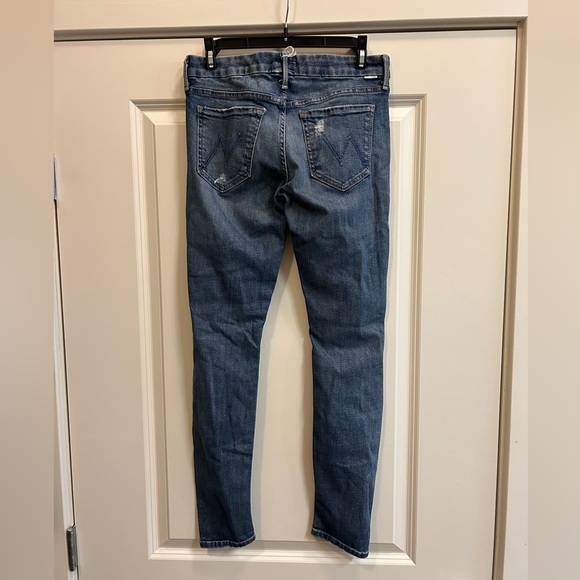 MOTHER The Looker Songs of the Cowboys Blue Skinny Jeans - size 27 - Picture 3 of 6